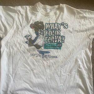 White Powerade Graphic T-Shirt